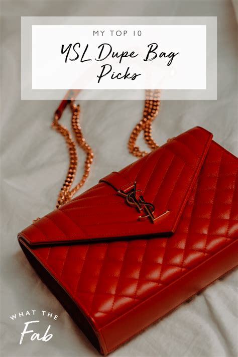 ysl replica handbag|ysl dupe bag top 10.